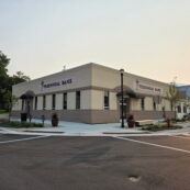 outside of the Winthrop Bank branch